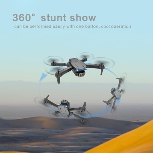 E99 Pro 4K Dual Camera Drone – Foldable WiFi FPV Quadcopter with Altitude Hold & App Control