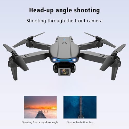 E99 Pro 4K Dual Camera Drone – Foldable WiFi FPV Quadcopter with Altitude Hold & App Control